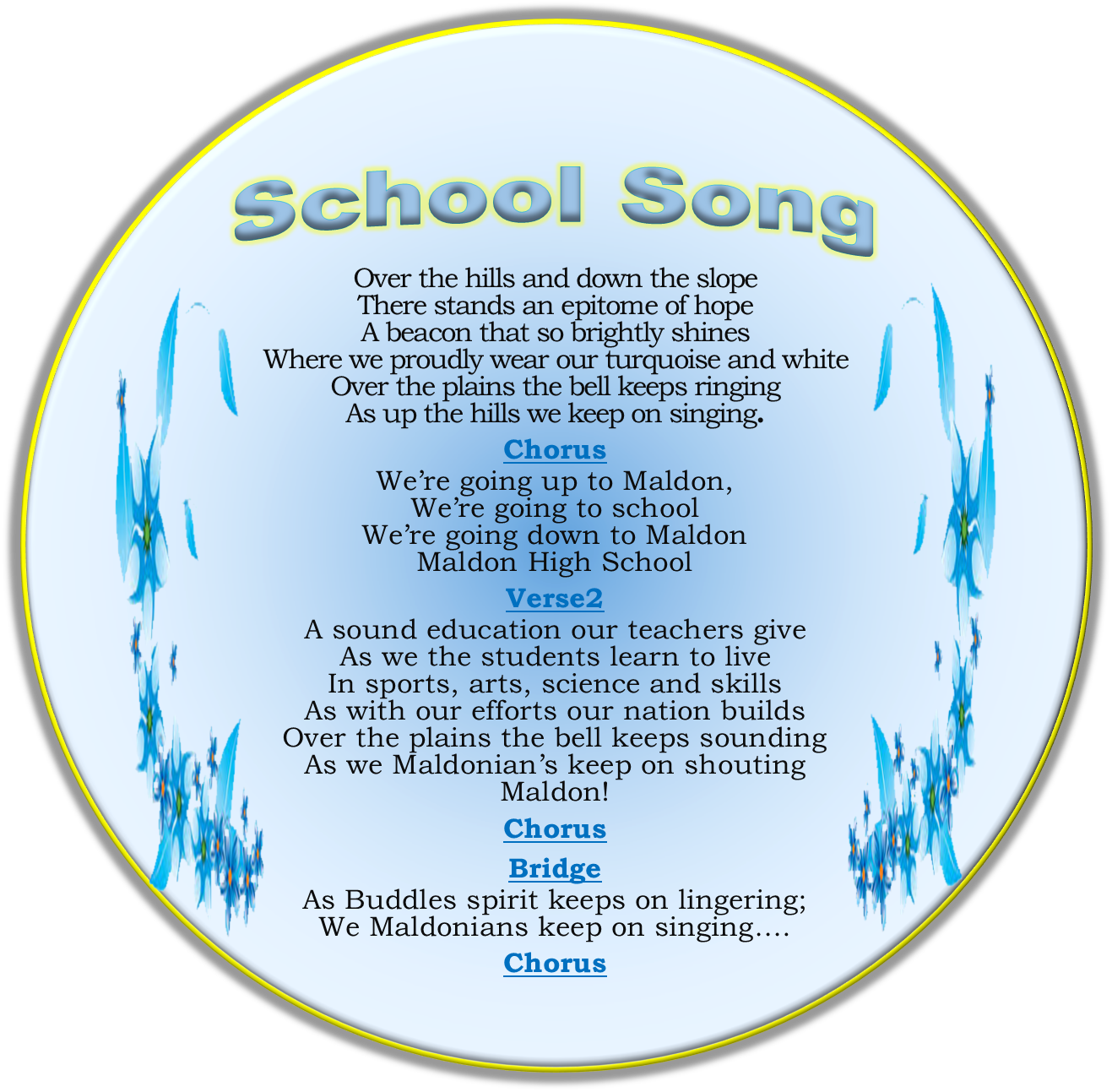 Maldon High School Learn To Live